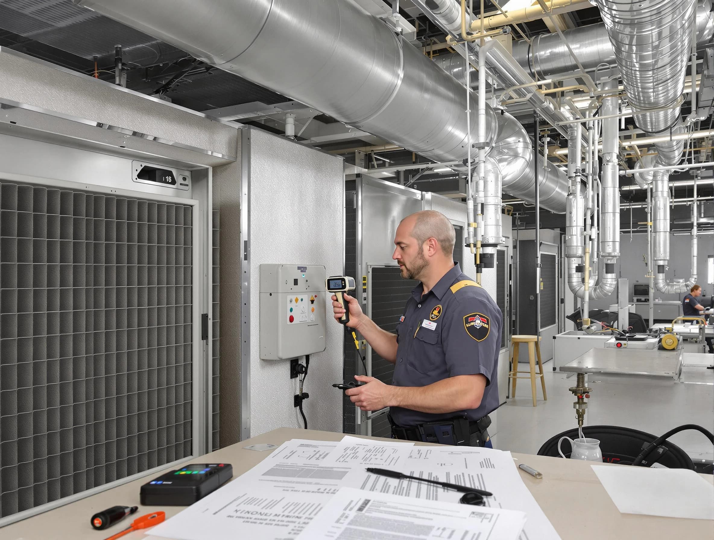Professional filter system inspection by El Mirage Air Duct Cleaning in El Mirage