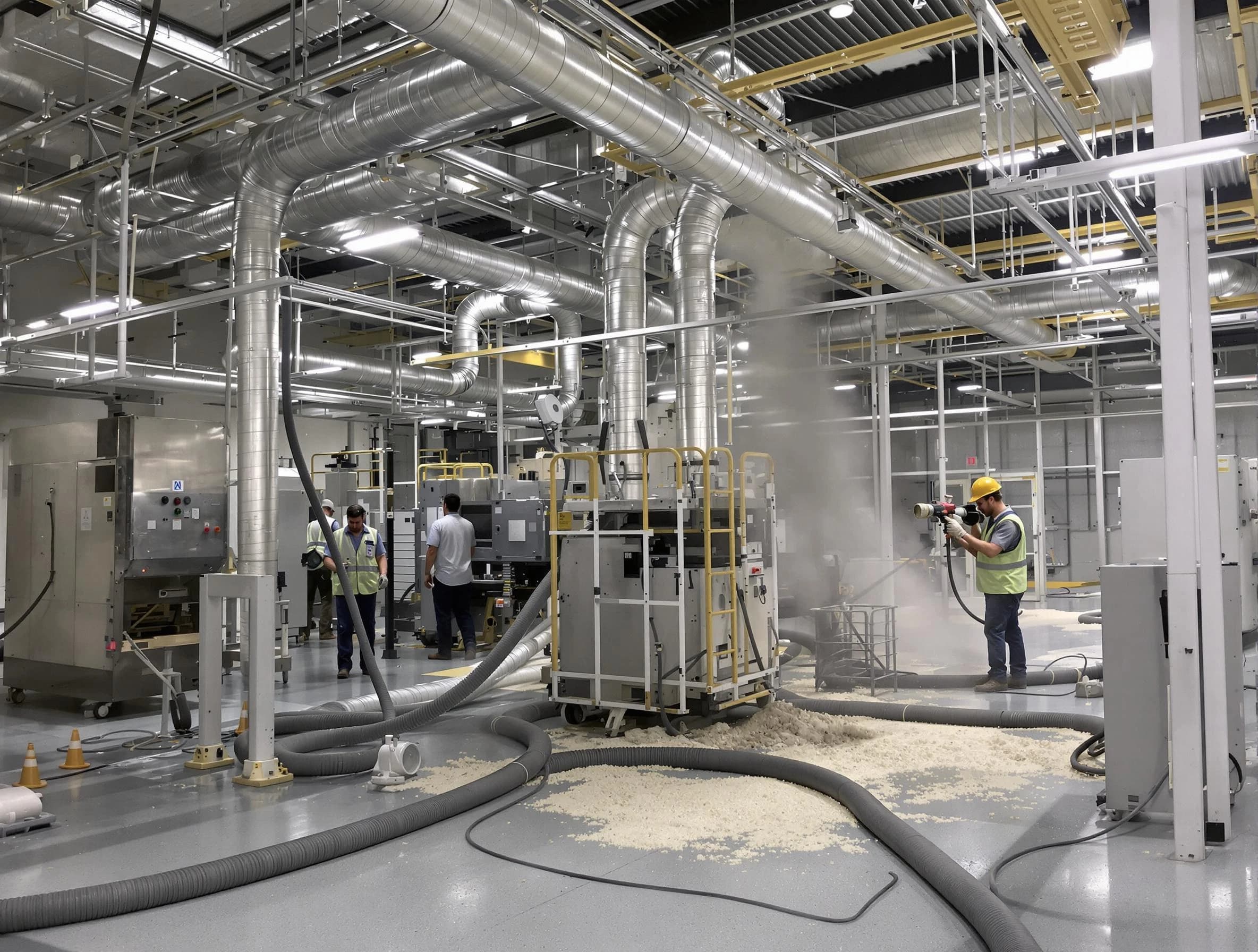 Heavy-duty industrial duct cleaning by El Mirage Air Duct Cleaning in El Mirage