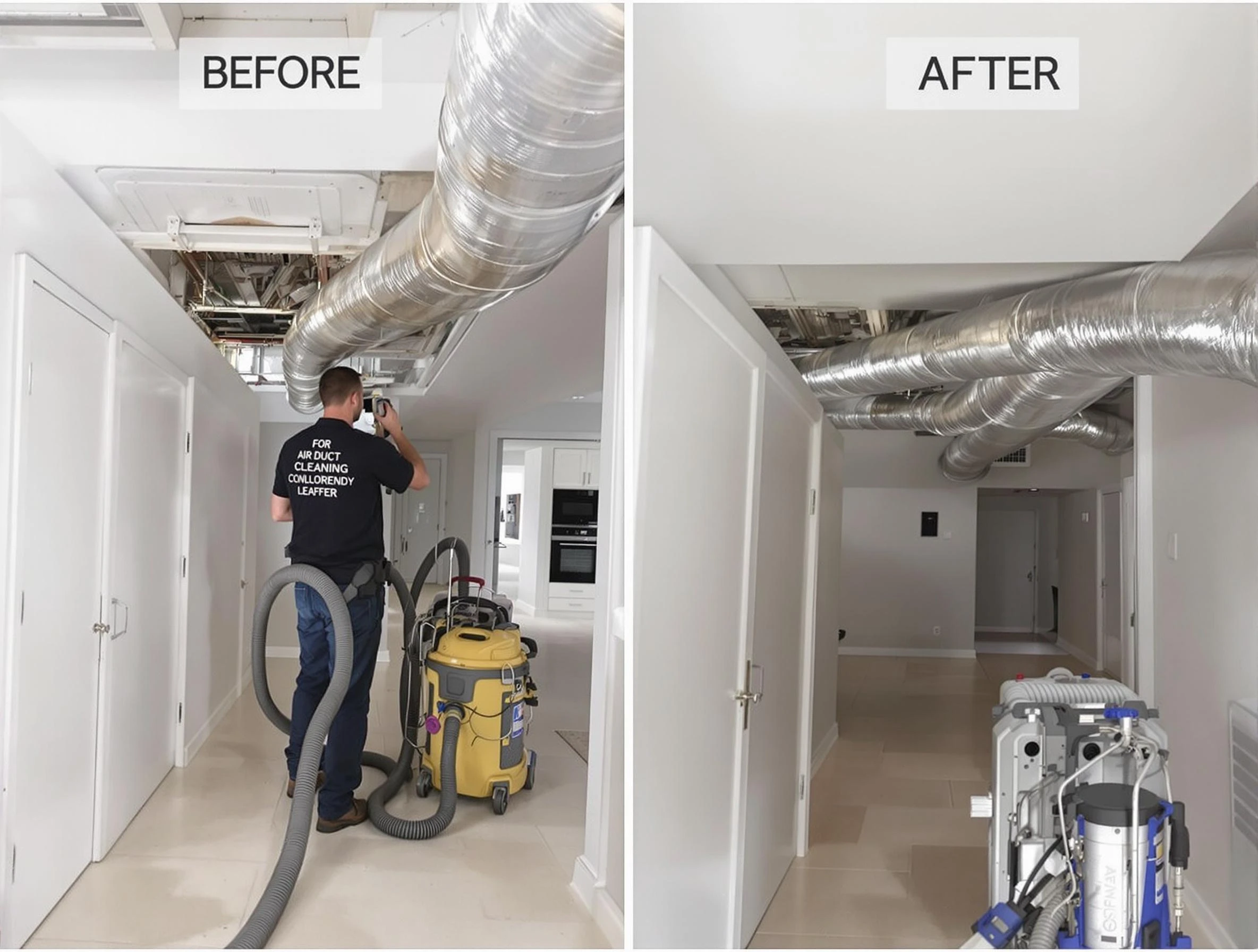 El Mirage Air Duct Cleaning professional performing thorough air duct cleaning in El Mirage
