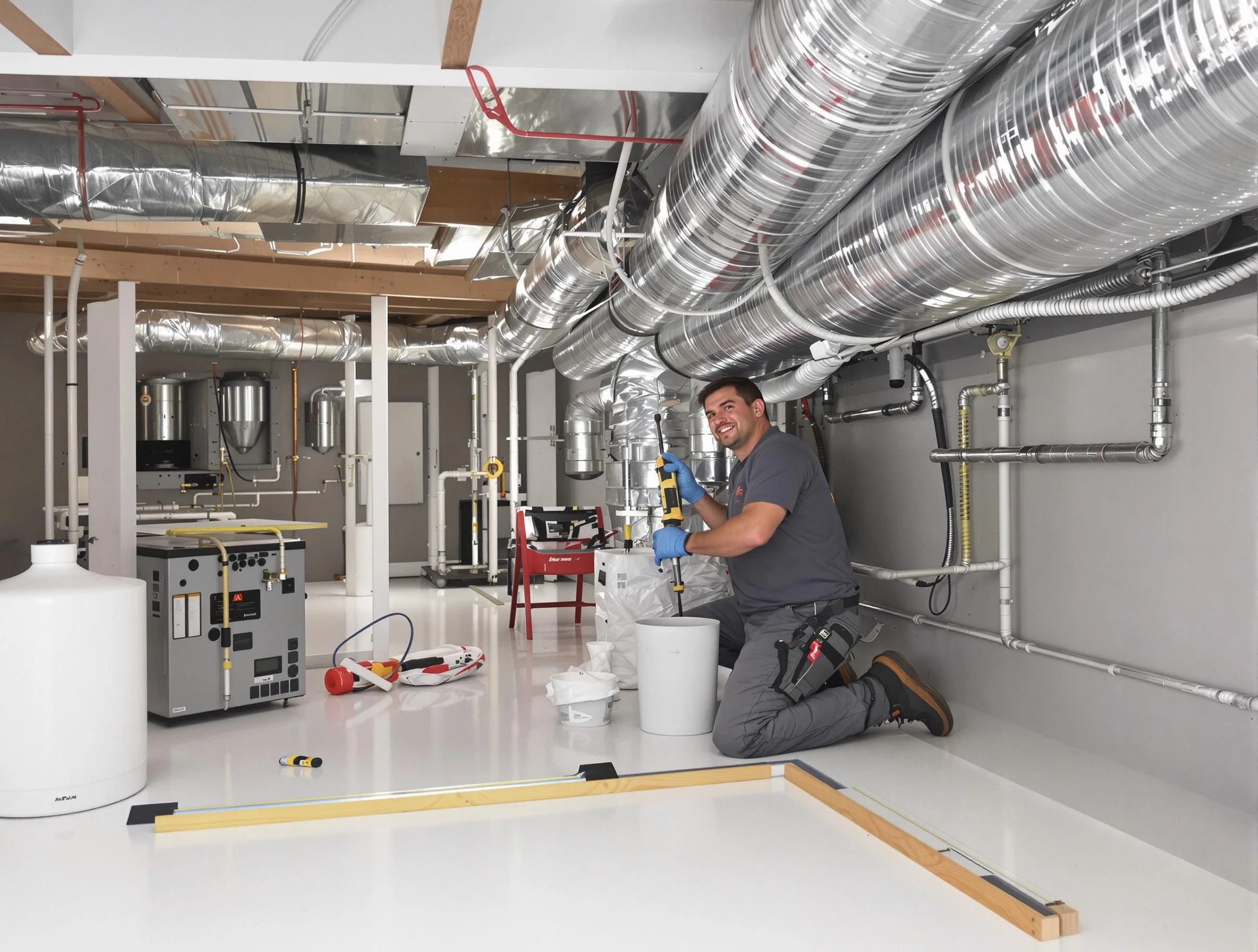 Professional duct sealing service by El Mirage Air Duct Cleaning in El Mirage