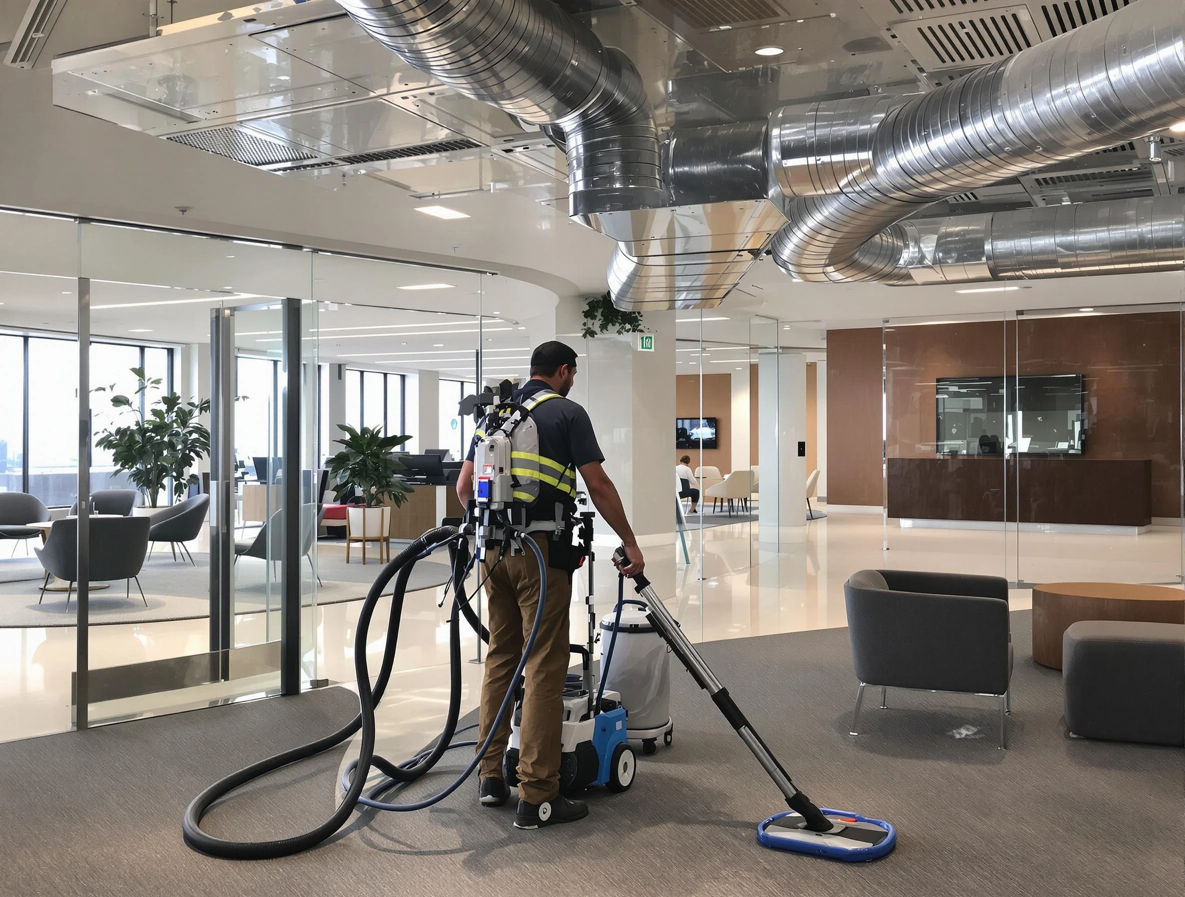 Commercial duct cleaning service by El Mirage Air Duct Cleaning in El Mirage