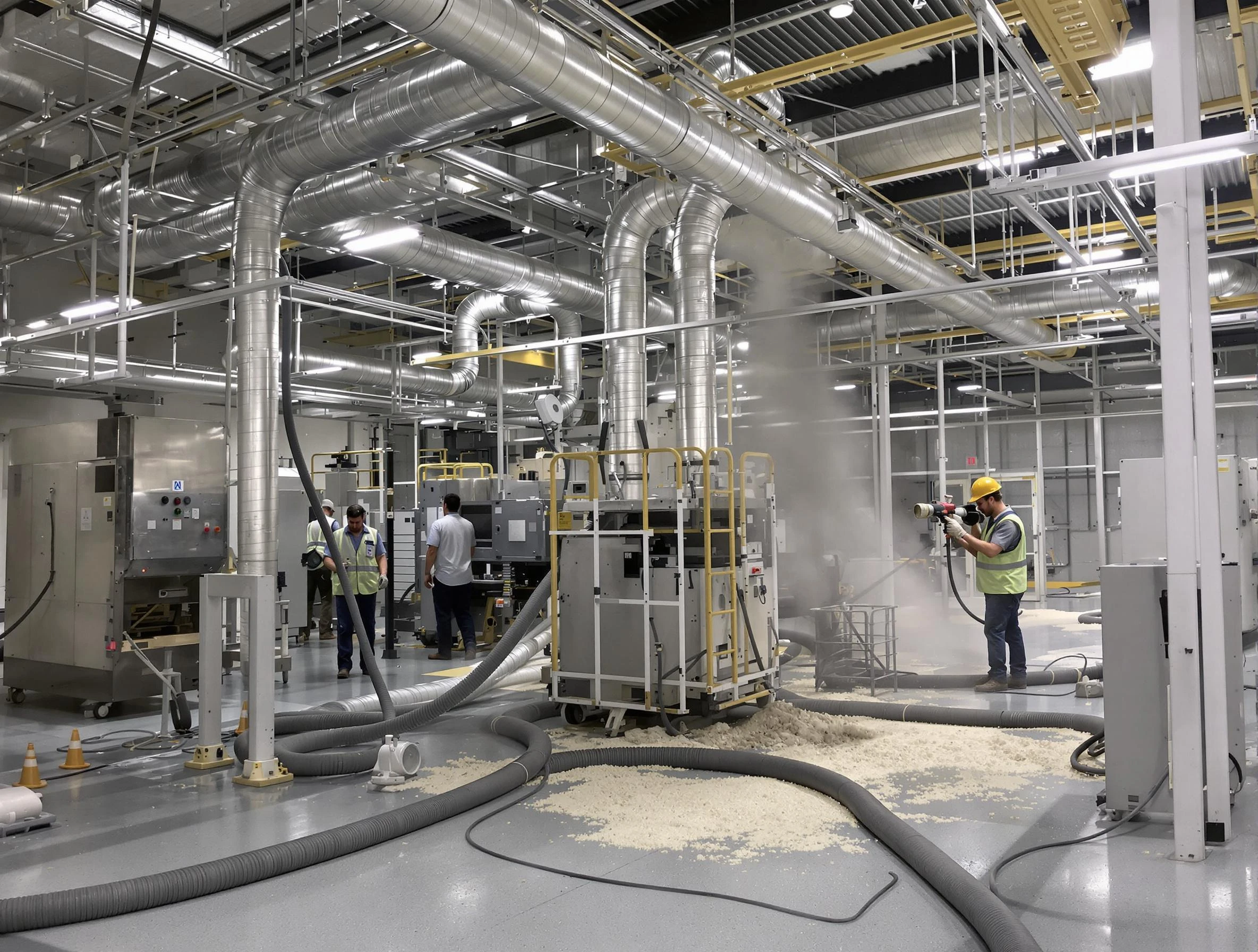 Heavy-duty industrial duct cleaning by El Mirage Air Duct Cleaning in El Mirage